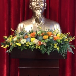 hoa tượng Bác
